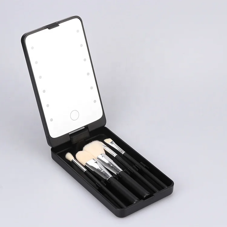 5 Pcs Make up kit Pink Personalized LED Mirror Makeup Brush Set with Storage Box, Black,white
5 Pcs Make up kit Pink Personalized LED Mirror Makeup Brush Set with Storage Box, Black,white