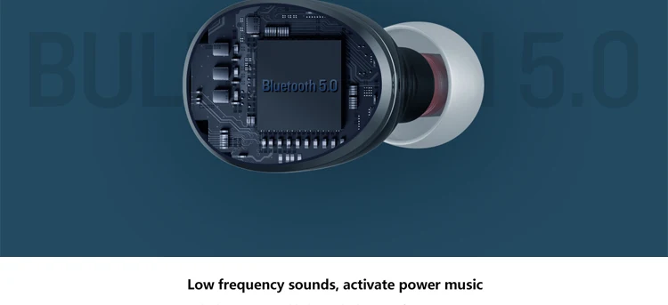 New Zeblaze Zepods TWS 5.0 Bluetooth Headset Wireless Call Smart Binaural Button Switch 500mAh Charging Box Wireless Charging - ANKUX.COM