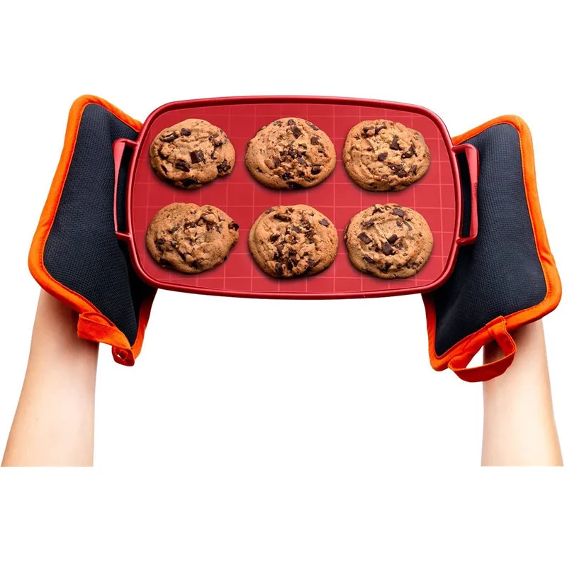 Kitchenware baking tools 3 in 1 baking sheet silicon baking mat kitchen silicone mat, Red
Kitchenware baking tools 3 in 1 baking sheet silicon baking mat kitchen silicone mat, Red