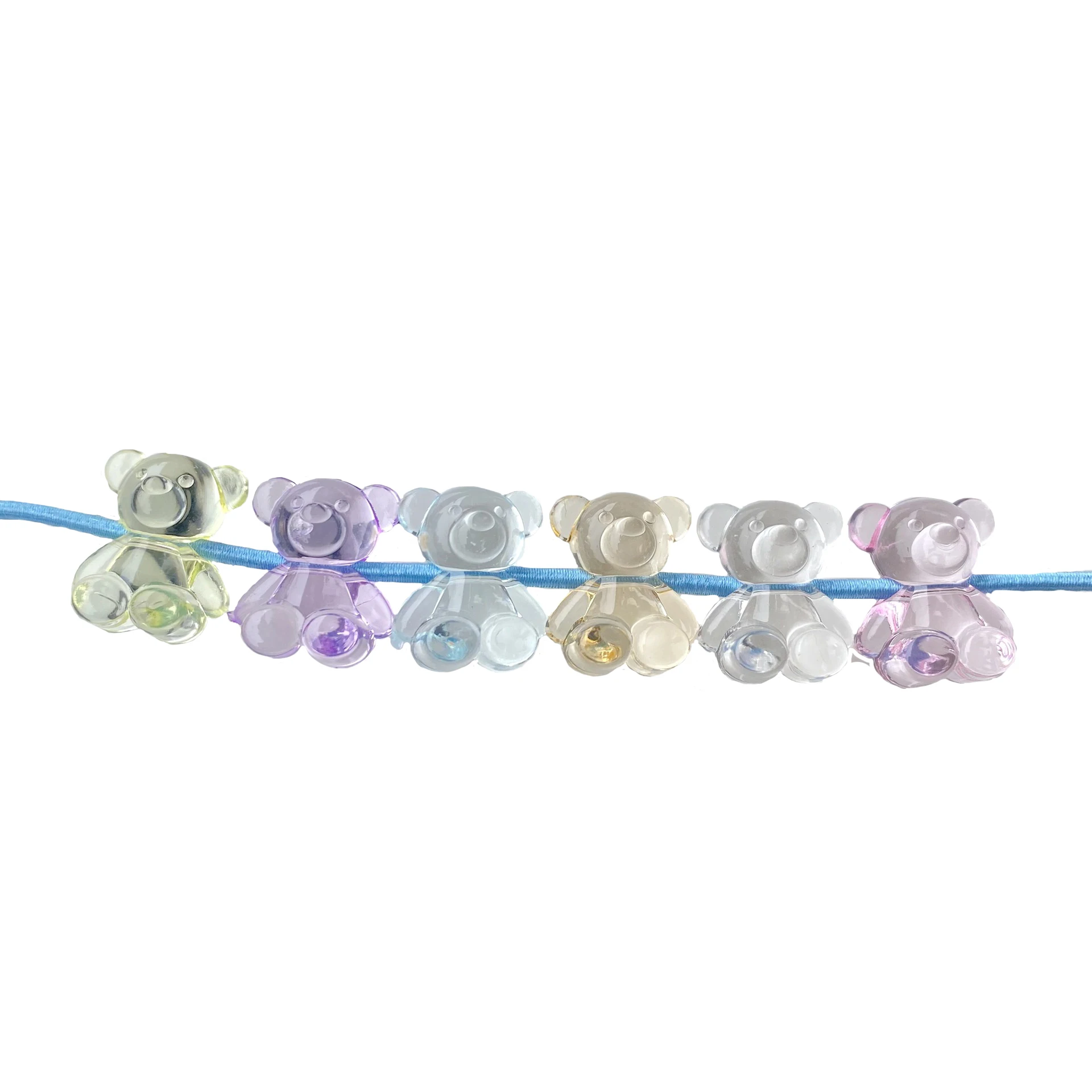 High Quality 100Pcs/Bag Clear Transparent Bear Beads With Hole For Necklace Bracelet Earring Jewelry DIY Findings
High Quality 100Pcs/Bag Clear Transparent Bear Beads With Hole For Necklace Bracelet Earring Jewelry DIY Findings