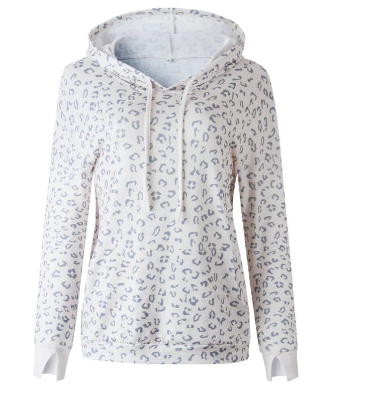 Street Style Monogrammed Women Leopard Printed Pullover, Multi colors
Street Style Monogrammed Women Leopard Printed Pullover, Multi colors