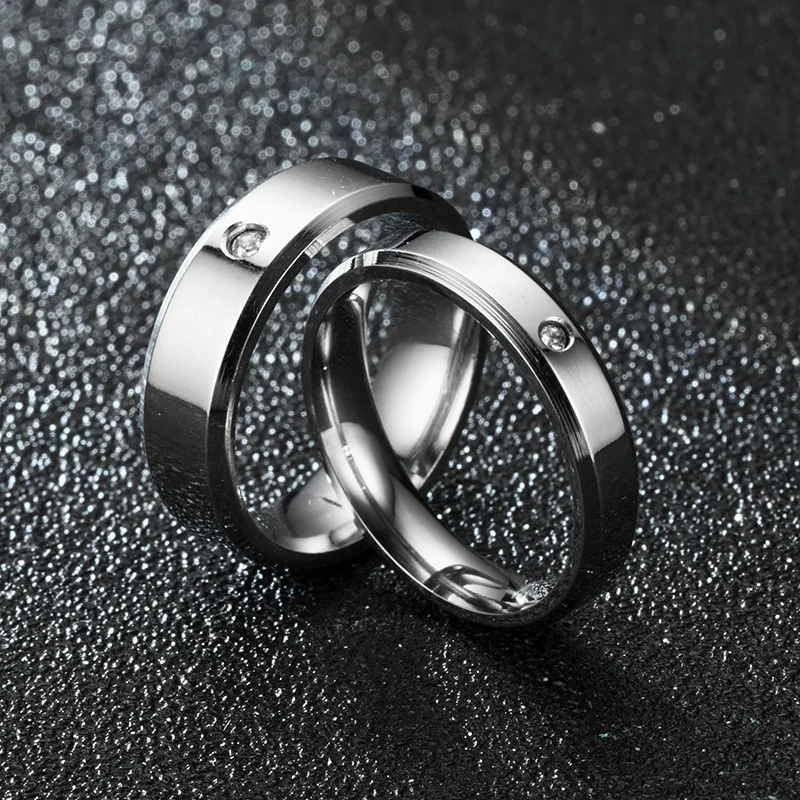 Wholesale Fashion New Design 4mm 6mm Titanium Steel Fashion Round Diamond Stainless Steel CZ Ring
Wholesale Fashion New Design 4mm 6mm Titanium Steel Fashion Round Diamond Stainless Steel CZ Ring