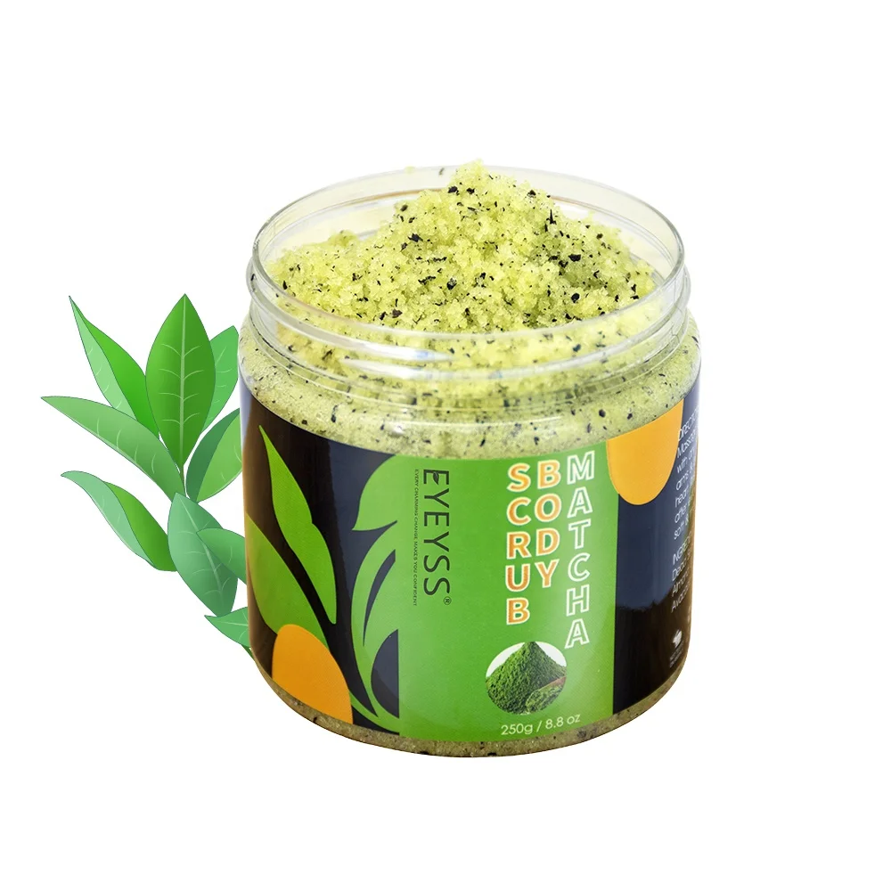 Private Label 250g High Quality Whitening Natural Green Tea Exfoliating Moisturizing Matcha Body Scrub
Private Label 250g High Quality Whitening Natural Green Tea Exfoliating Moisturizing Matcha Body Scrub