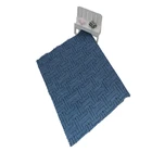 100% cotton Printed denim jeans fabric in Barbell geometric pattern