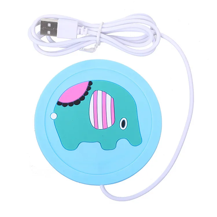 Portable Usb Non Slip Pad Silicone Dinner Mat Gift Cartoon Silicone Insulation Coaster, As picture
Portable Usb Non Slip Pad Silicone Dinner Mat Gift Cartoon Silicone Insulation Coaster, As picture
