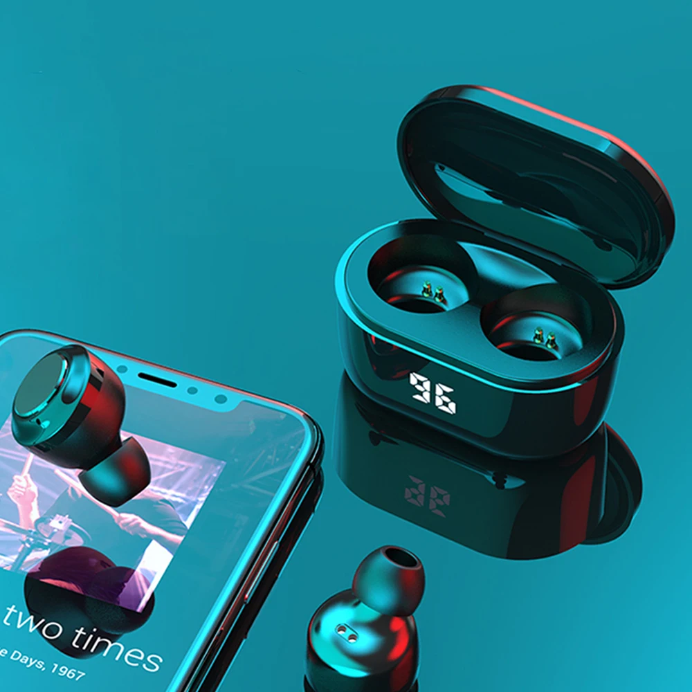 Free Shipping Universal Popular Bt 5.0 TWS Mini Earphone Earbuds Headset LED Display Wireless Sports Business Headphone
Free Shipping Universal Popular Bt 5.0 TWS Mini Earphone Earbuds Headset LED Display Wireless Sports Business Headphone