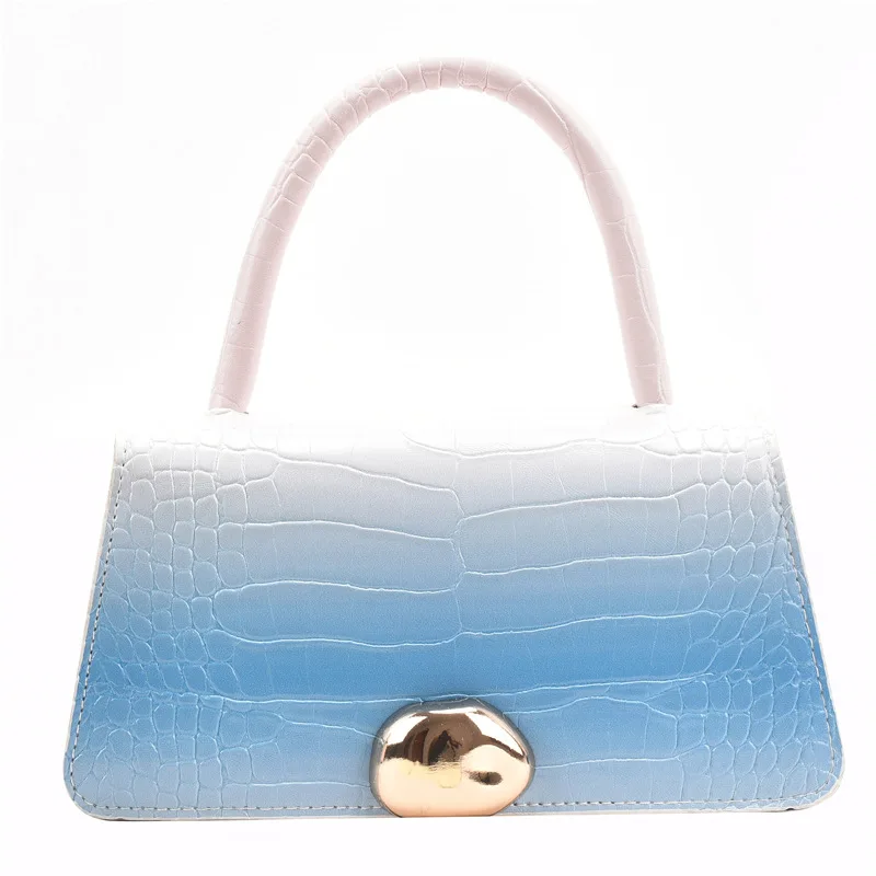 2021 new fashion rainbow color crossbody purse crocodile grain handbags for women, As pic
2021 new fashion rainbow color crossbody purse crocodile grain handbags for women, As pic