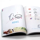 Art Paper Furniture Catalogue Pattern Print Custom Elegance Fashion Furniture Design Jewellery Catalogue Printing