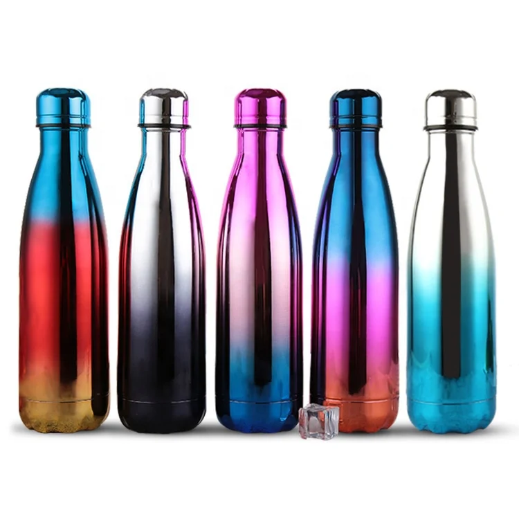 Electroplating gradient gift customized vacuum cup Tide brand sports water cup milk powder Cup304Stainless steel 
Electroplating gradient gift customized vacuum cup Tide brand sports water cup milk powder Cup304Stainless steel