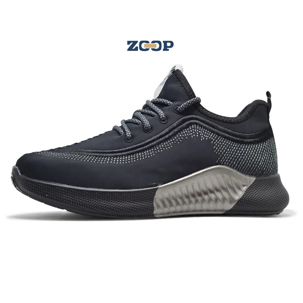 Non-slip rubber outsole men open shoes lace up black stretch fabric upper casual sports shoes for men
Non-slip rubber outsole men open shoes lace up black stretch fabric upper casual sports shoes for men