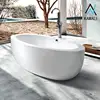 Kamali TG1850 cupc bathroom freestanding second hand bathtub stone chinese hot soaking 99 shower corner teen bath tub