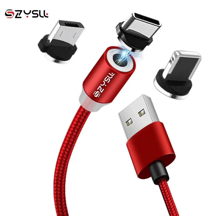 Wholesale Micro type c Connector 3 in 1 USB-C 360 1m 2m Led fast charging magnetic usb cable for IPhone Mobile Phone, Customized
Wholesale Micro type c Connector 3 in 1 USB-C 360 1m 2m Led fast charging magnetic usb cable for IPhone Mobile Phone, Customized
