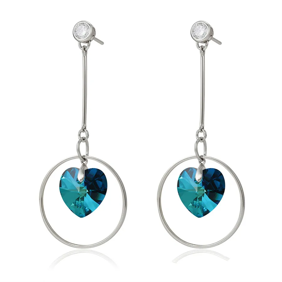 97775 Xuping Jewelry Elegant Light Luxury Exquisite Crystal Pendant Heart-Shaped Ring Long Fashion Elegant earrings
97775 Xuping Jewelry Elegant Light Luxury Exquisite Crystal Pendant Heart-Shaped Ring Long Fashion Elegant earrings