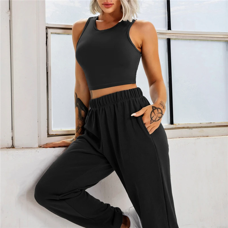 Hot Sale Sportswear Winter Sweat Suit Women Crop Top And Jogger Set Training 2 Piece Tracksuit Set
Hot Sale Sportswear Winter Sweat Suit Women Crop Top And Jogger Set Training 2 Piece Tracksuit Set