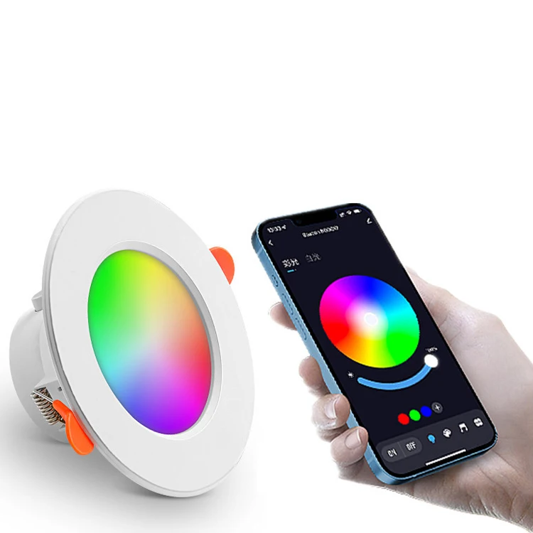 Hot on Amazon TUYA Voice intelligent control ceiling light downlight commercial led down light
Hot on Amazon TUYA Voice intelligent control ceiling light downlight commercial led down light