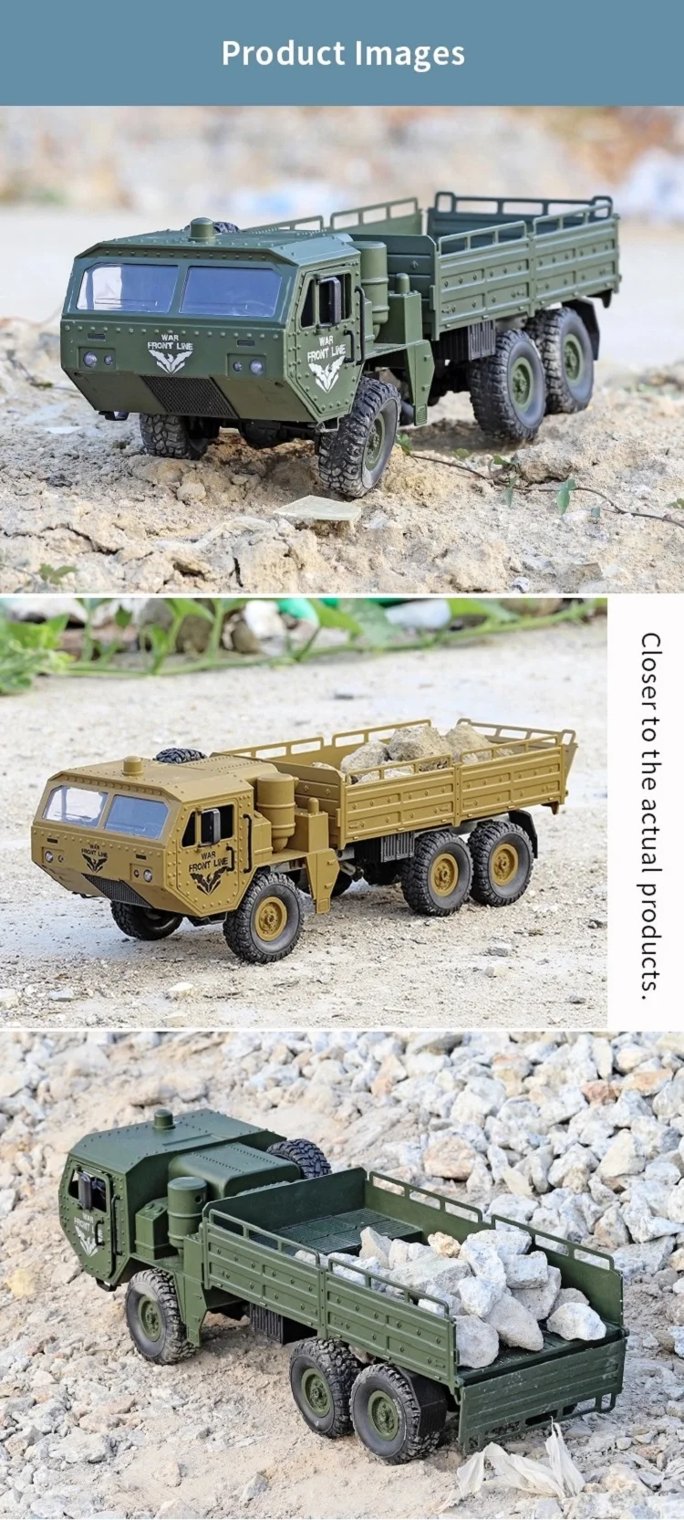 G Rc Military Wd Trucks Rc Truck Radio Control Toys Car Jjrc