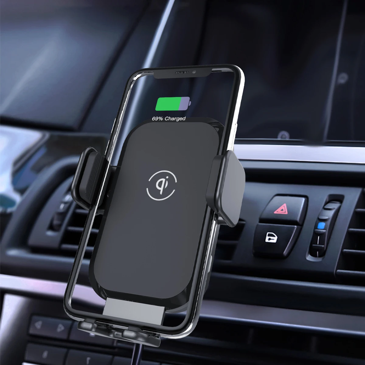 Qi 15w Strong Smart Sensor Fast Wireless Car Phone Holder Charger, 10w Fast Charging For Android Samsung
Qi 15w Strong Smart Sensor Fast Wireless Car Phone Holder Charger, 10w Fast Charging For Android Samsung
