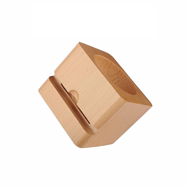 Accept customization logo mobile phone display stand Multifunctional wooden phone base bracket
Accept customization logo mobile phone display stand Multifunctional wooden phone base bracket
