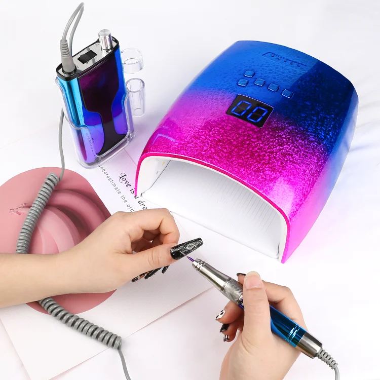 Belle Custom 2021 Gradient Nail Dryer Lamp 48W Wireless Nail Lamp UV LED Rechargeable Portable Gel Nail Dryer Lamp
Belle Custom 2021 Gradient Nail Dryer Lamp 48W Wireless Nail Lamp UV LED Rechargeable Portable Gel Nail Dryer Lamp