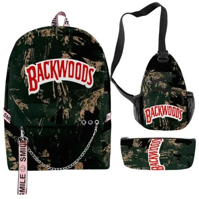 Amazon hot sale 3pcs Backwoods cigars Backpack Print Laptop Bag School Travel Shoulder Bag Book Bags for Boy Girl
Amazon hot sale 3pcs Backwoods cigars Backpack Print Laptop Bag School Travel Shoulder Bag Book Bags for Boy Girl