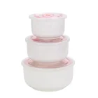 High quality Custom logo household custom round plain soup bowls microwave bone china ceramic bowl