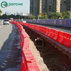 QSTTRAFFIC Rotational Molding Water Filled Traffic Road Barrier