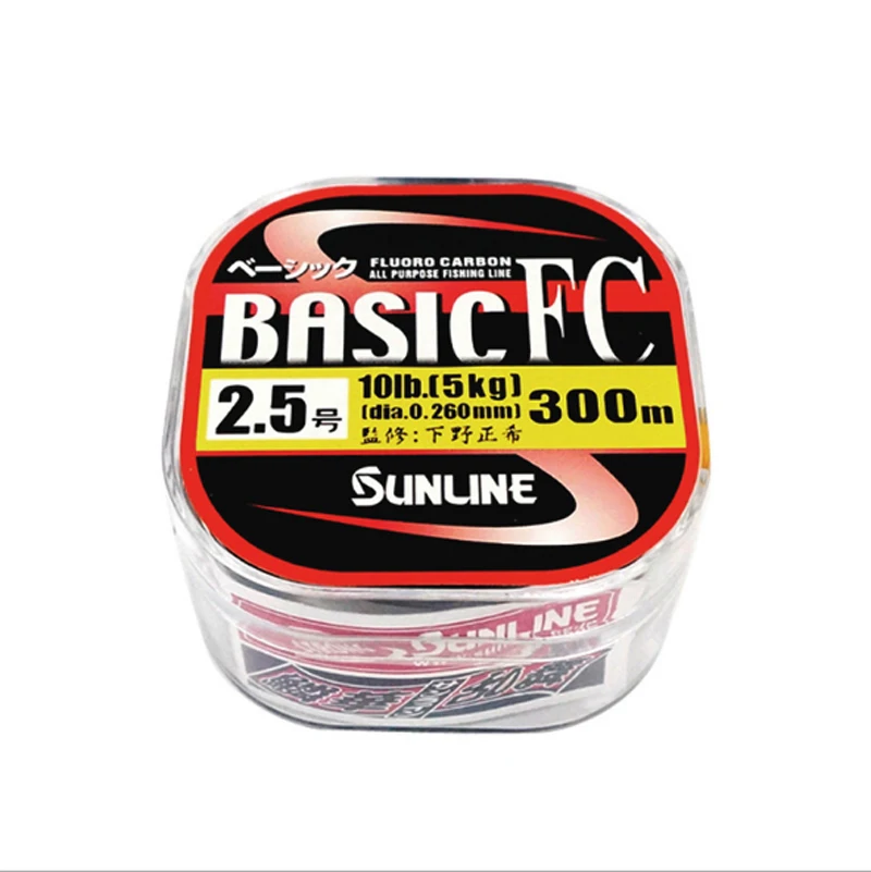 High Quality 300m carbon line Sunline sansetse BASIC All Purpose Fishing 100% Fluoro Carbon Line, Colorful
High Quality 300m carbon line Sunline sansetse BASIC All Purpose Fishing 100% Fluoro Carbon Line, Colorful