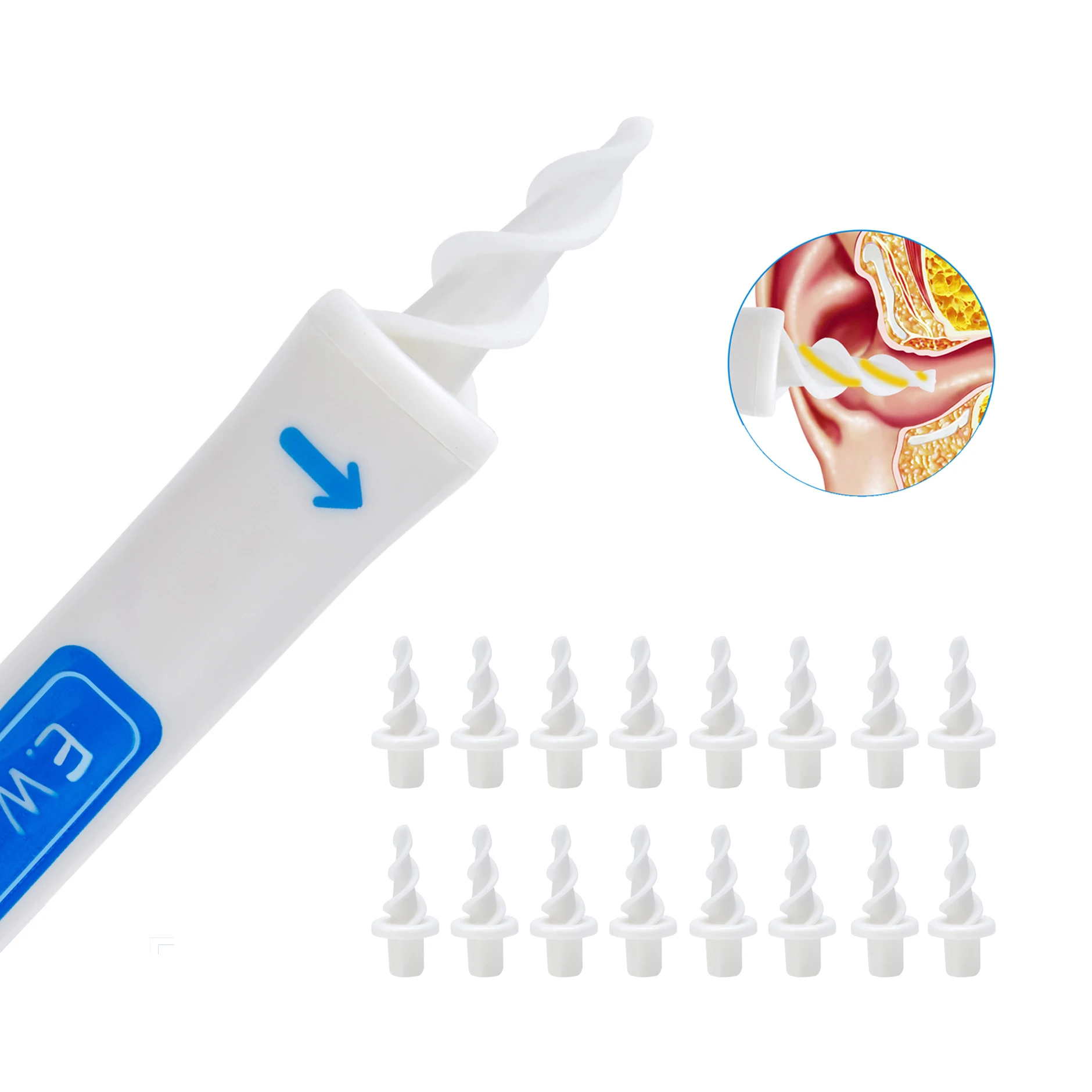 Hot selling Wholesale New Design Ear Picker Clean Kit Ear Wax Catcher 16 Tips for Adults Kids Humans Earwax cleaner
Hot selling Wholesale New Design Ear Picker Clean Kit Ear Wax Catcher 16 Tips for Adults Kids Humans Earwax cleaner
