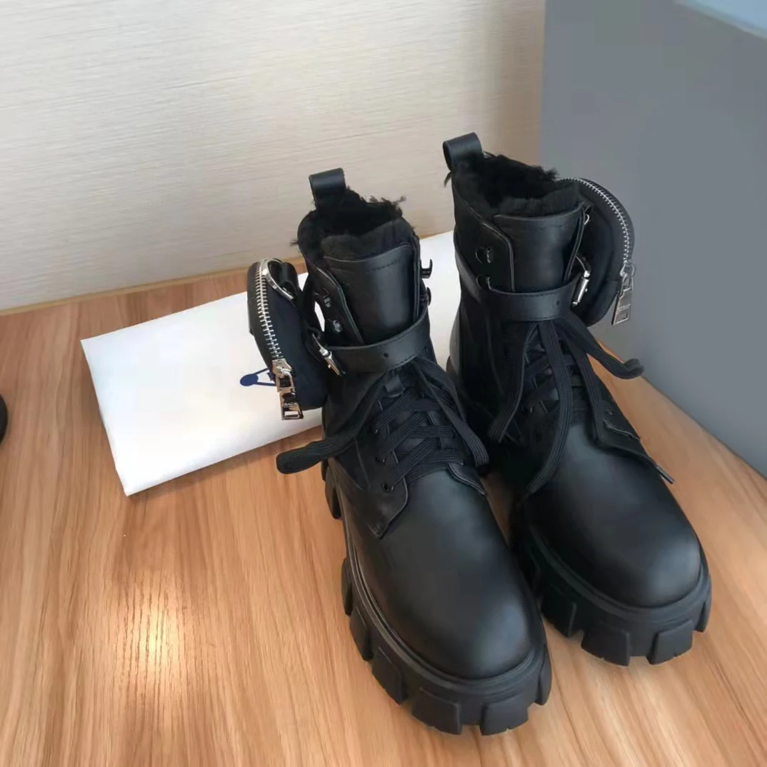 Pocket Motorcycle Boots Women Platform Shoes Lace Up Thick-soled Black Military Shoes Woman Half Botas Mujer, 1 colors
Pocket Motorcycle Boots Women Platform Shoes Lace Up Thick-soled Black Military Shoes Woman Half Botas Mujer, 1 colors