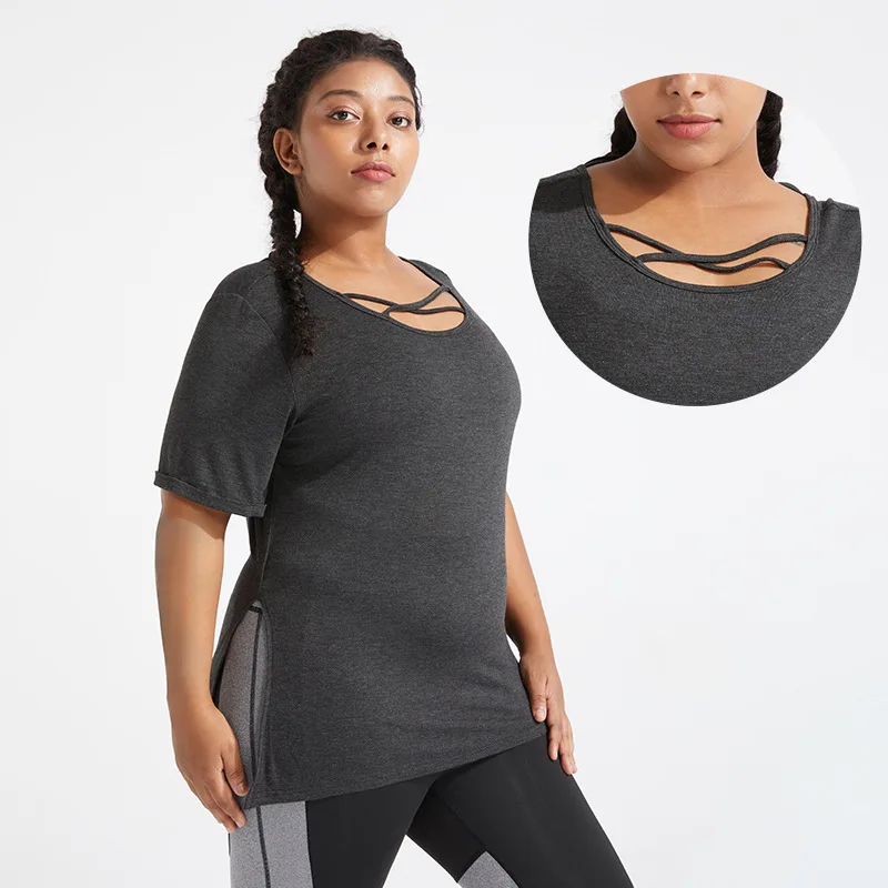 Workout Mesh Sports T Shirt Quick Dry Running Gym Fitness Breathable Yoga Sports Tops Women Plus Size Fitness Shirts
Workout Mesh Sports T Shirt Quick Dry Running Gym Fitness Breathable Yoga Sports Tops Women Plus Size Fitness Shirts
