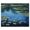 Monet flower home decor famous wall art abstract water lily oil painting