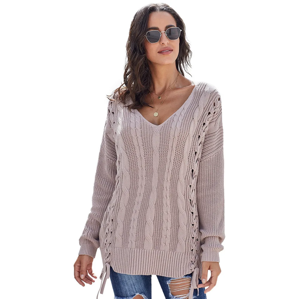 New Autumn Winter Turtleneck Drop Shoulder Pullover Sweater For Women Long Sleeves Tops Pullover outnet Women's Sweater, Customized color
New Autumn Winter Turtleneck Drop Shoulder Pullover Sweater For Women Long Sleeves Tops Pullover outnet Women's Sweater, Customized color