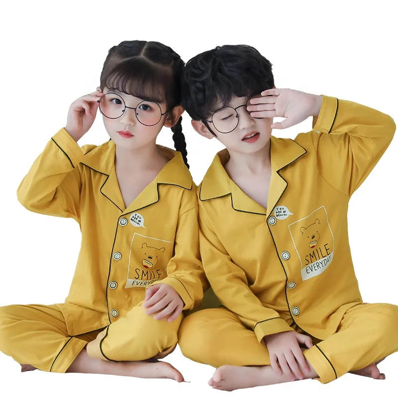 Factory Kids Long Sets Pajamas Sets Three Bear Cartoon Cute Pattern Cotton Boys Sleepwear Girls Lovely Children Pajamas Sets, Picture shows
Factory Kids Long Sets Pajamas Sets Three Bear Cartoon Cute Pattern Cotton Boys Sleepwear Girls Lovely Children Pajamas Sets, Picture shows