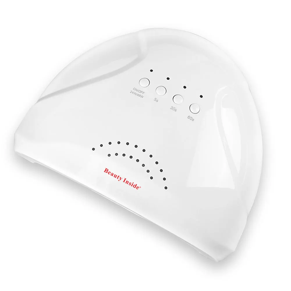 Homeuse new stlye uv lamp 48w uv led light nail polish dryer with 3timer setting for all gel nail polish, White
Homeuse new stlye uv lamp 48w uv led light nail polish dryer with 3timer setting for all gel nail polish, White