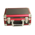 Factory custom hard aluminum frame short hand gun case for gun