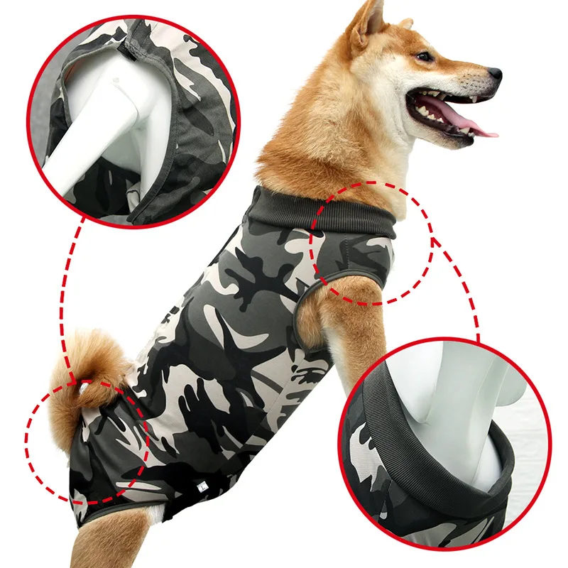 Professional Fashion Cotton Pet Surgical Surgery Diy Dogs Clothes Dog Recovery Suit
Professional Fashion Cotton Pet Surgical Surgery Diy Dogs Clothes Dog Recovery Suit