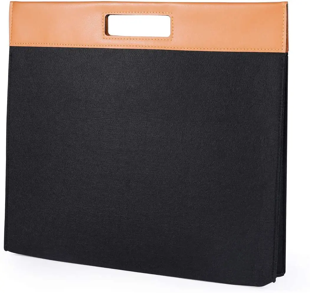 Felt Laptop Bag for Men Women, Laptop Sleeve Case with Leather Handle, Tote Bag with Zipper w/Mouse Accessory Case, Customized color
Felt Laptop Bag for Men Women, Laptop Sleeve Case with Leather Handle, Tote Bag with Zipper w/Mouse Accessory Case, Customized color