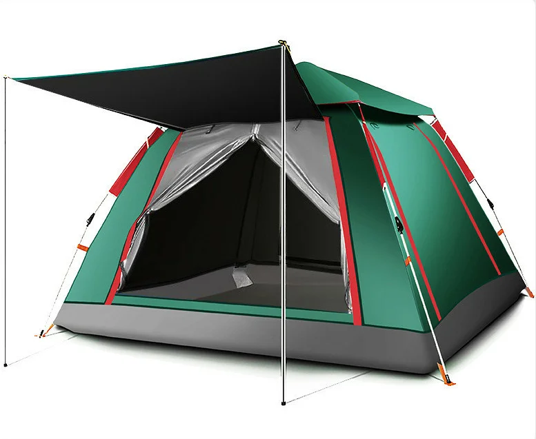 wholesale Outdoor Folding Tents 5 + Person Automatic Camping Speed Open Four-Sided Tent, Dark green/ blue
wholesale Outdoor Folding Tents 5 + Person Automatic Camping Speed Open Four-Sided Tent, Dark green/ blue