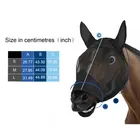 Breathable Comfort Fit Fine Mesh Non Heat Transferring Horse Equine Fly Mask with Ears