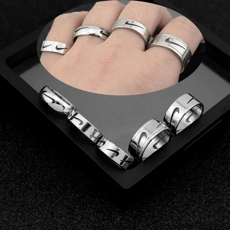2021 hip-hop new 8mm stainless steel ring male and female couple ring punk hollow custom Whirlwind ring
2021 hip-hop new 8mm stainless steel ring male and female couple ring punk hollow custom Whirlwind ring