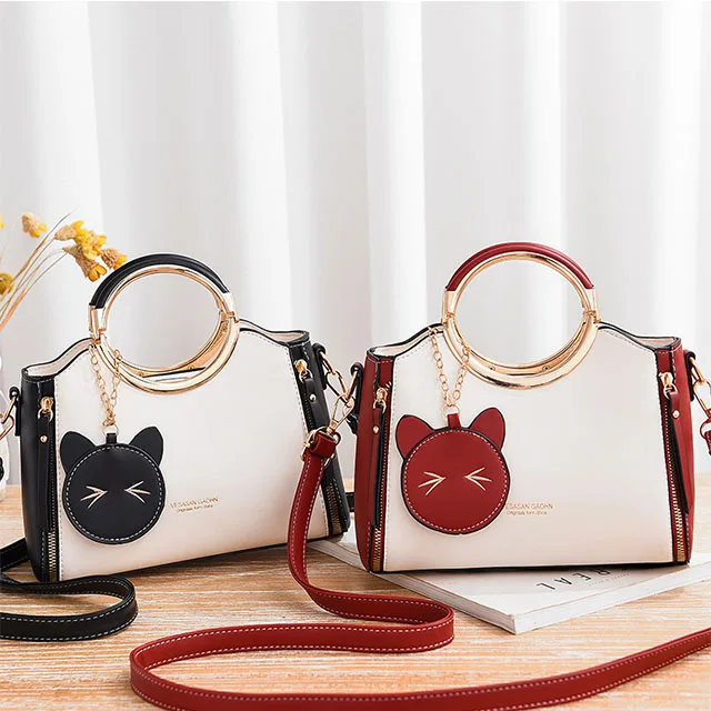 Solid Color Large-Capacity Handbag Cat Print One-Shoulder PU Crossbody Bag Luxury Handbags For Women, Customized color
Solid Color Large-Capacity Handbag Cat Print One-Shoulder PU Crossbody Bag Luxury Handbags For Women, Customized color