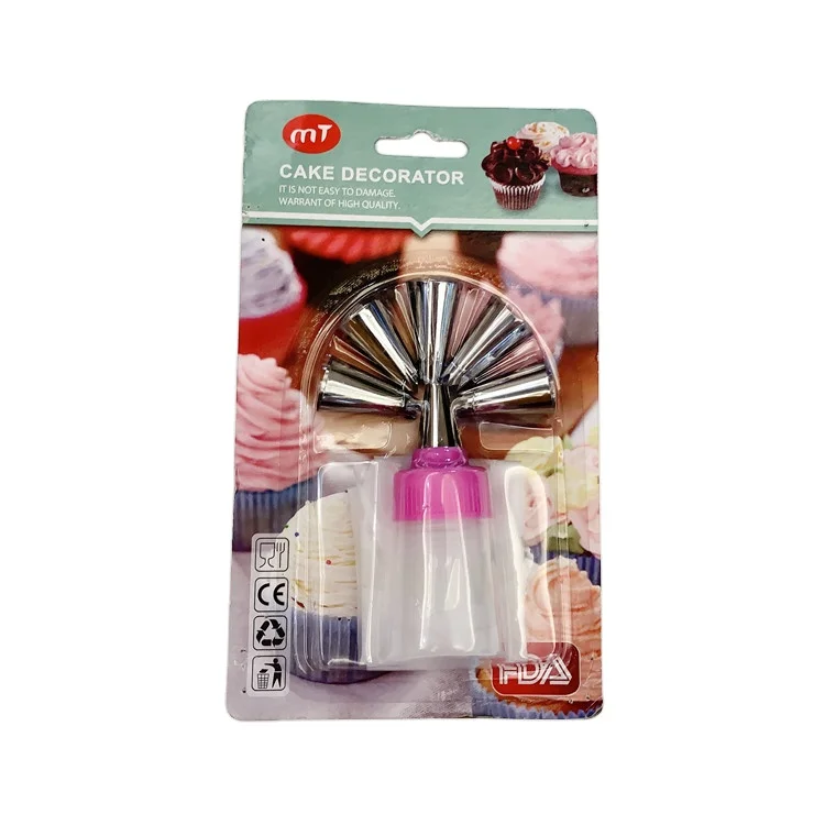 DIY Icing Piping Cream Pastry Nozzle Set Cake Decorating Tools Silicone Pastry Bag Tips Kitchen Accessories
DIY Icing Piping Cream Pastry Nozzle Set Cake Decorating Tools Silicone Pastry Bag Tips Kitchen Accessories