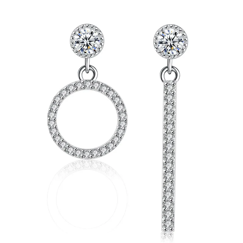 Simple and fashionable round linear geometric earrings feminine mid-length earrings tassel earrings
Simple and fashionable round linear geometric earrings feminine mid-length earrings tassel earrings