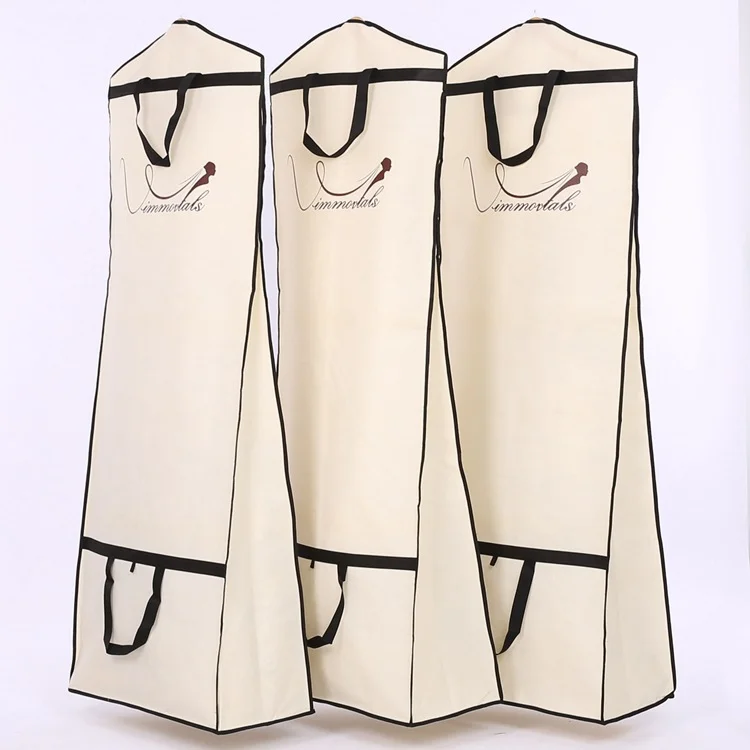 Customized Logo Fashion Wedding Gown Evening Dress garment bag Foldable Non-Woven luxury garment bag, Black/white/blue/red or as request
Customized Logo Fashion Wedding Gown Evening Dress garment bag Foldable Non-Woven luxury garment bag, Black/white/blue/red or as request
