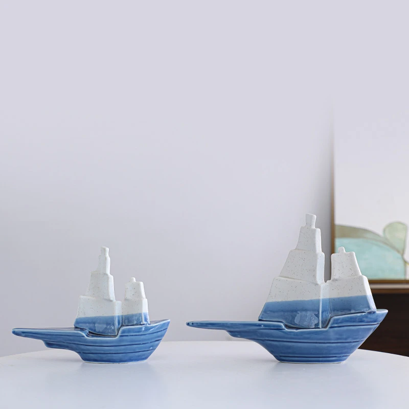 Creative European ship ocean porcelain crafts Home Decoration Accessories for living room decor
Creative European ship ocean porcelain crafts Home Decoration Accessories for living room decor