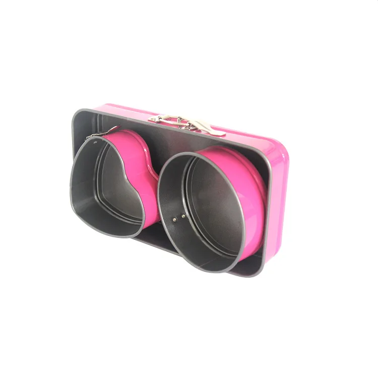 3pcs 12 24cm multi color rose sweet mixing pan for bakery carbon steel bakeware set, As picture
3pcs 12 24cm multi color rose sweet mixing pan for bakery carbon steel bakeware set, As picture