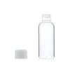 Food grade PET clear glue ink pigment dropper plastic empty twist bottle with clear screw cap
