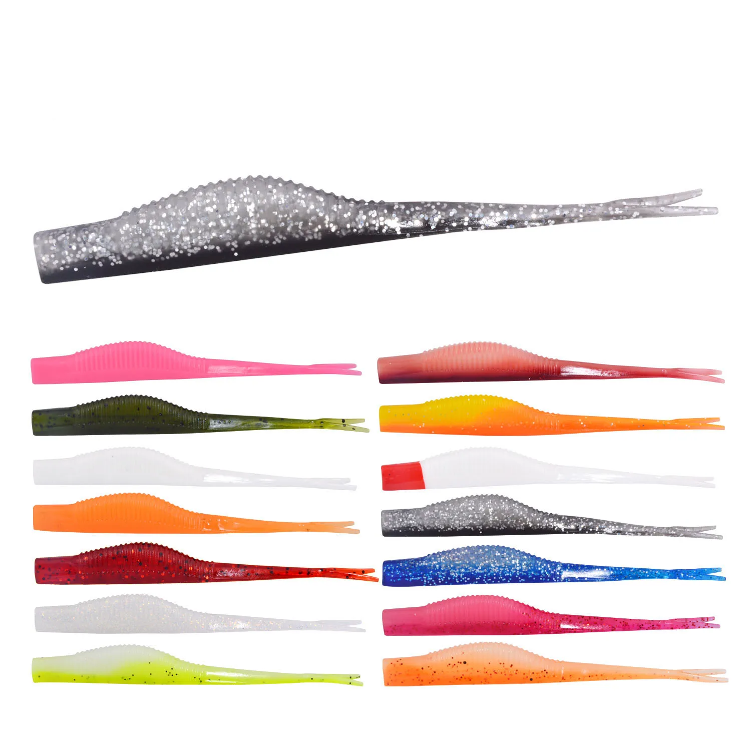 HAWKLURE korea lure soft bait 7g 13cm fork tail fishing lures bass lure silicone baits, 14colors
HAWKLURE korea lure soft bait 7g 13cm fork tail fishing lures bass lure silicone baits, 14colors