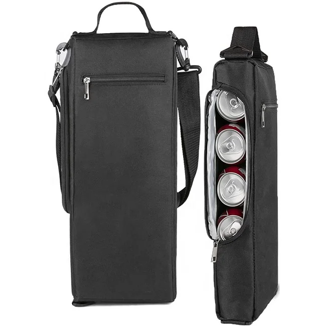 Soft Sided Insulated Cooler 6 Pack of Cans Two Wine Bottles Black Golf Cooler Bag, Same as pictures or customized
Soft Sided Insulated Cooler 6 Pack of Cans Two Wine Bottles Black Golf Cooler Bag, Same as pictures or customized