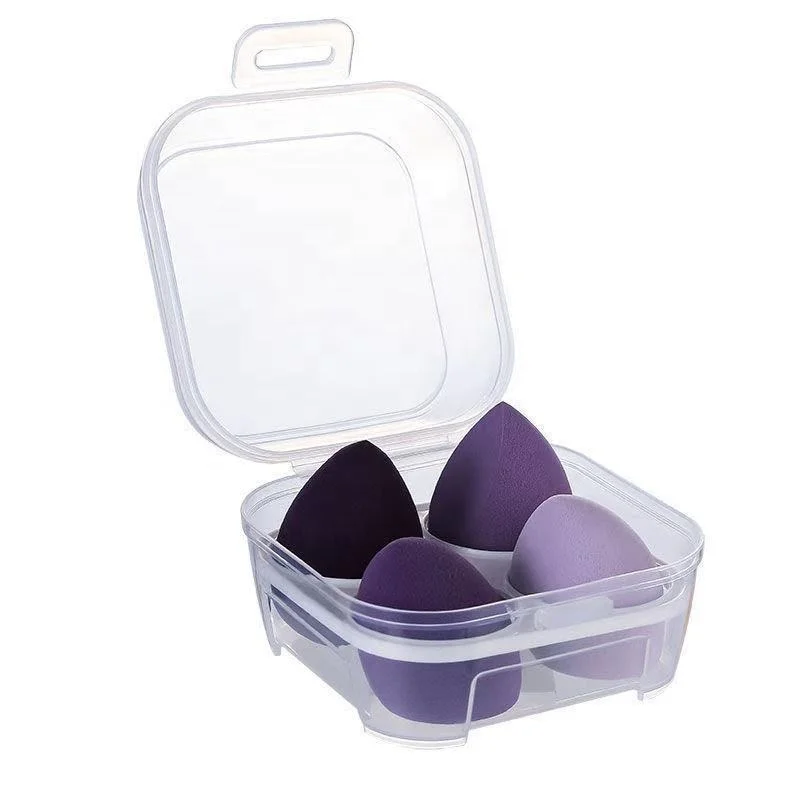 Factory hot selling latex free 4pcs make up sponge set carry case make up sponges, Mixed color
Factory hot selling latex free 4pcs make up sponge set carry case make up sponges, Mixed color